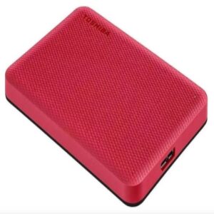 Disco Duro externo 2TB Toshiba 2.5″ Rojo- Advance