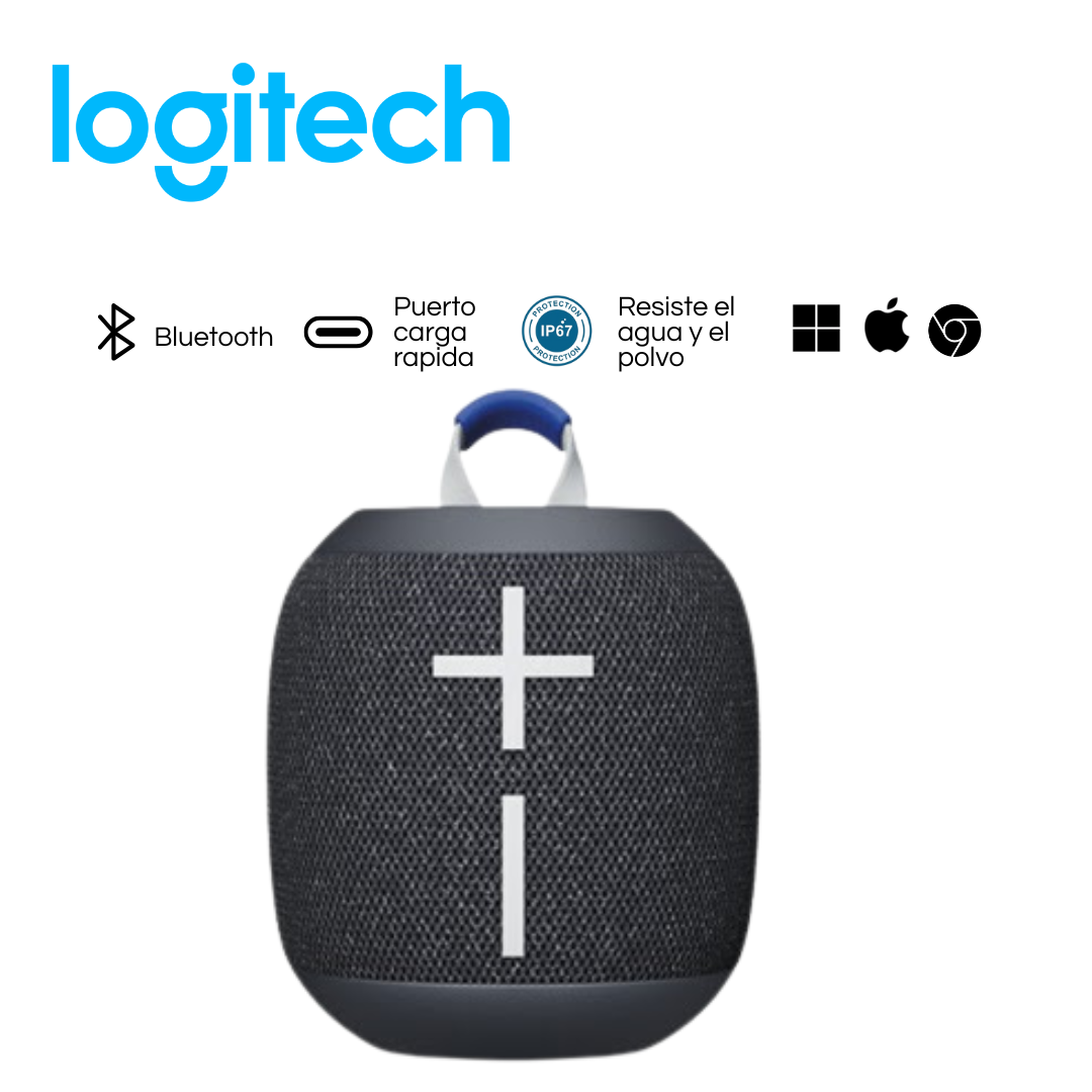Parlante Logitech UE Wonderboom 4 Bluetooth IP67 14H USB-C Black | 984-001888