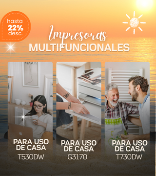 Promoción Impresoras Epson: C5810, L8160, L4360