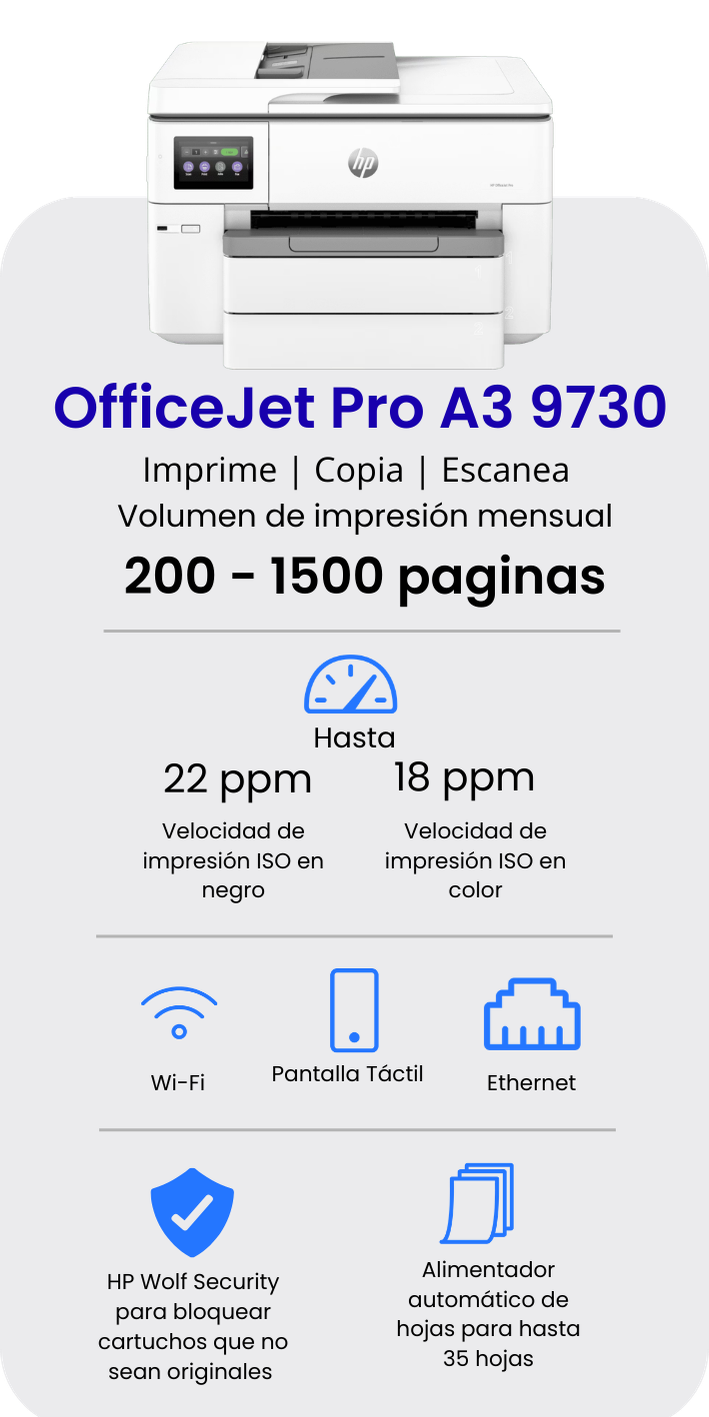 HP OfficeJet Pro 9730