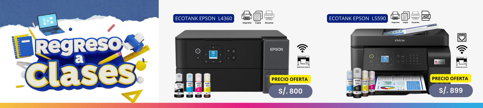 Promoción Impresoras Epson EcoTank