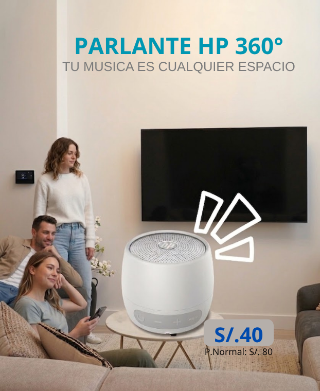 Parlante HP 360 Bluetooth