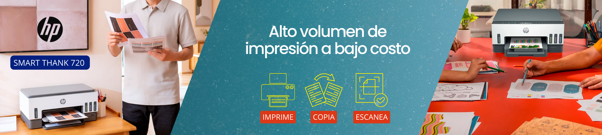 Promoción Impresora HP Smart Tank 720