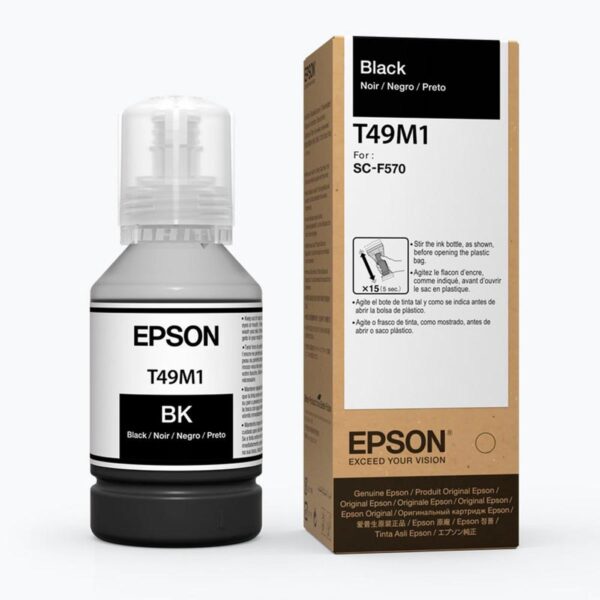 Tinta de Sublimacion Epson T49M120 - Negro