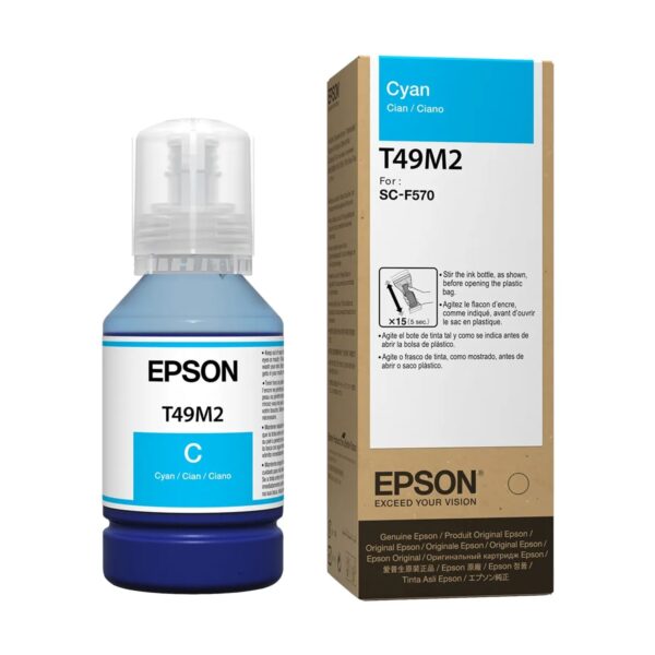 Tinta Epson T555220 - Cian (L8180/l8160)
