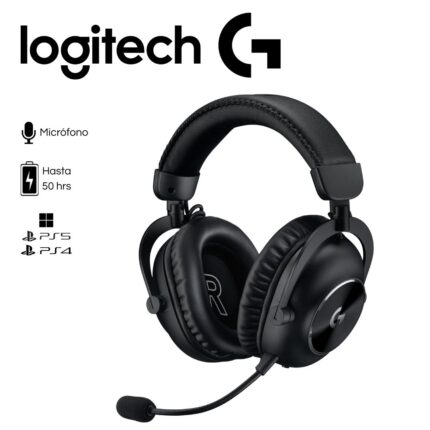 AUDIFONO C/MICROF. LOGITECH G PRO X 2 LIGHTSPEED WIRELESS / BT / 3.5 MM BLACK | 981-001262