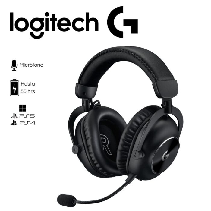 AUDIFONO C/MICROF. LOGITECH G PRO X 2 LIGHTSPEED WIRELESS / BT / 3.5 MM BLACK | 981-001262