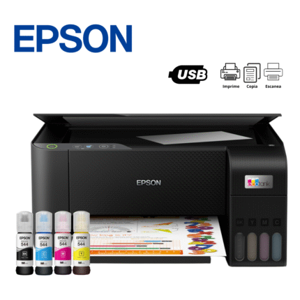 Impresora Multifuncional de tinta continua Epson EcoTank , USB | L3210
