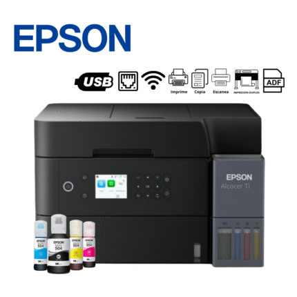 Impresora Multifuncional de tinta continua Epson EcoTank, USB, Wi-Fi, Duplex, ADF | L6370