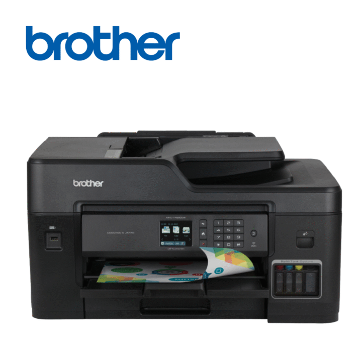 Impresora multifuncional A3 Brother con sistema continuo dúplex / ADF  | MFC-T4500DW - Imagen 2