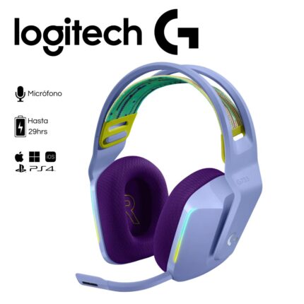 Audifono C/Microf. Logitech G733 Lightspeed Lila | 981-000889