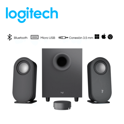 Parlante Logitech Z407 2.1 40W Bluetooth Black | 980-001347