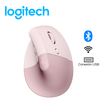 Mouse Lift  Vertical Logitech ,Ergonómico ,rose | 910-006472