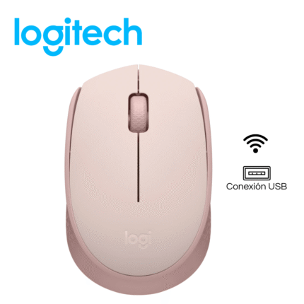 Mouse Logitech M170 inalámbrico - rose | 910-006862