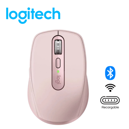 Mouse Logitech MX Anywhere 3S Bluetooth/Wireless 8K USB-C Rose | 910-006934