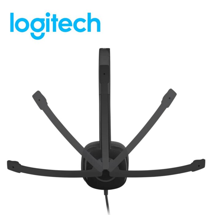 AUDIFONO C/MICROF. LOGITECH H151 STEREO BLACK | 981-000587 - Imagen 3