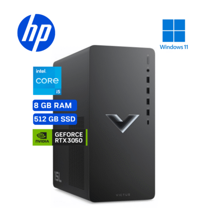 PC Gamer HP Victus TG02-1001la Core i5-13400F, RTX 3050 (8GB), 8GB RAM, 512GB SSD W11H | 809R0LA#ABM