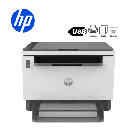 Impresora Multifuncional Monocromática HP LaserJet Tank MFP 1602W, USB, Wi-Fi (2.4/5 GHz), 22 ppm | MFP 1602W