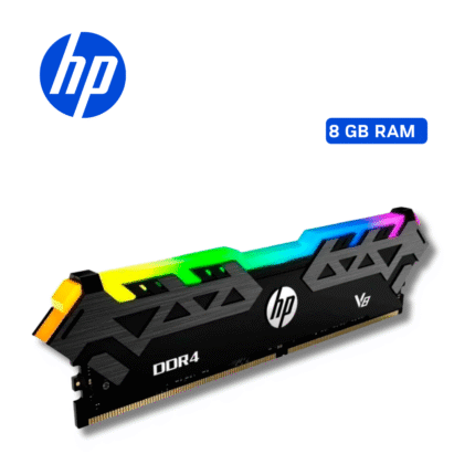 Memoria HP V8 RGB, 8GB DDR4 3200 MHz, PC4-25600, 1.35V | 7EH85AA#ABB