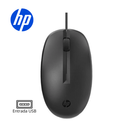Mouse HP 125 Alámbrico, Negro | 265A9UT