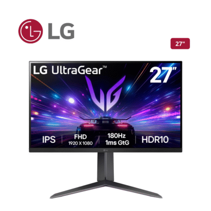 Monitor LG UltraGear (27GS65F-B), 27″ IPS FHD, 180 Hz, 1 ms, pivot | 27GS65F-B