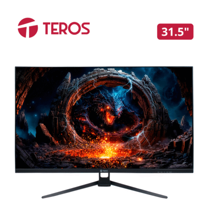 Monitor plano Teros (TE-3252S), 31,5″ 4K UHD (3840×2160) VA LED, 60 Hz, 1 ms, HDMI/DP/Audio | TE-3252S