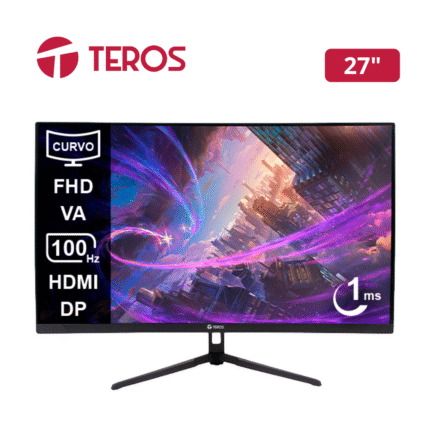 Monitor Teros (TE-2732S), 27″ VA, 100 Hz, 1920×1080 Full HD, HDMI/DP/VESA/Freesync | TE-2732S