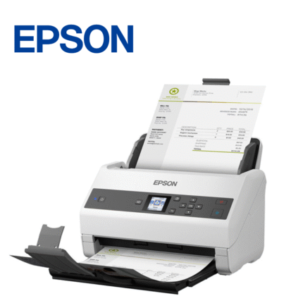 Escáner de documentos Epson WorkForce 600 dpi, 65 ppm / 130 ipm, ADF | DS-870