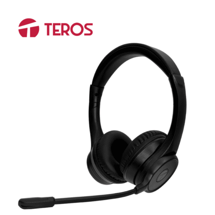 Audífono inalámbrico Teros (TE-8035N) Headset, Negro | TE-8035N