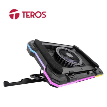 Cooler Teros (TE-7133N) RGB, compatible con notebooks de 14″ a 19″ | TE-7133N