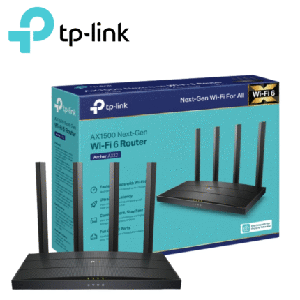 TP-Link router doble banda (Archer AX12) AX1500 gigabit Wi-Fi 6 | Archer AX12