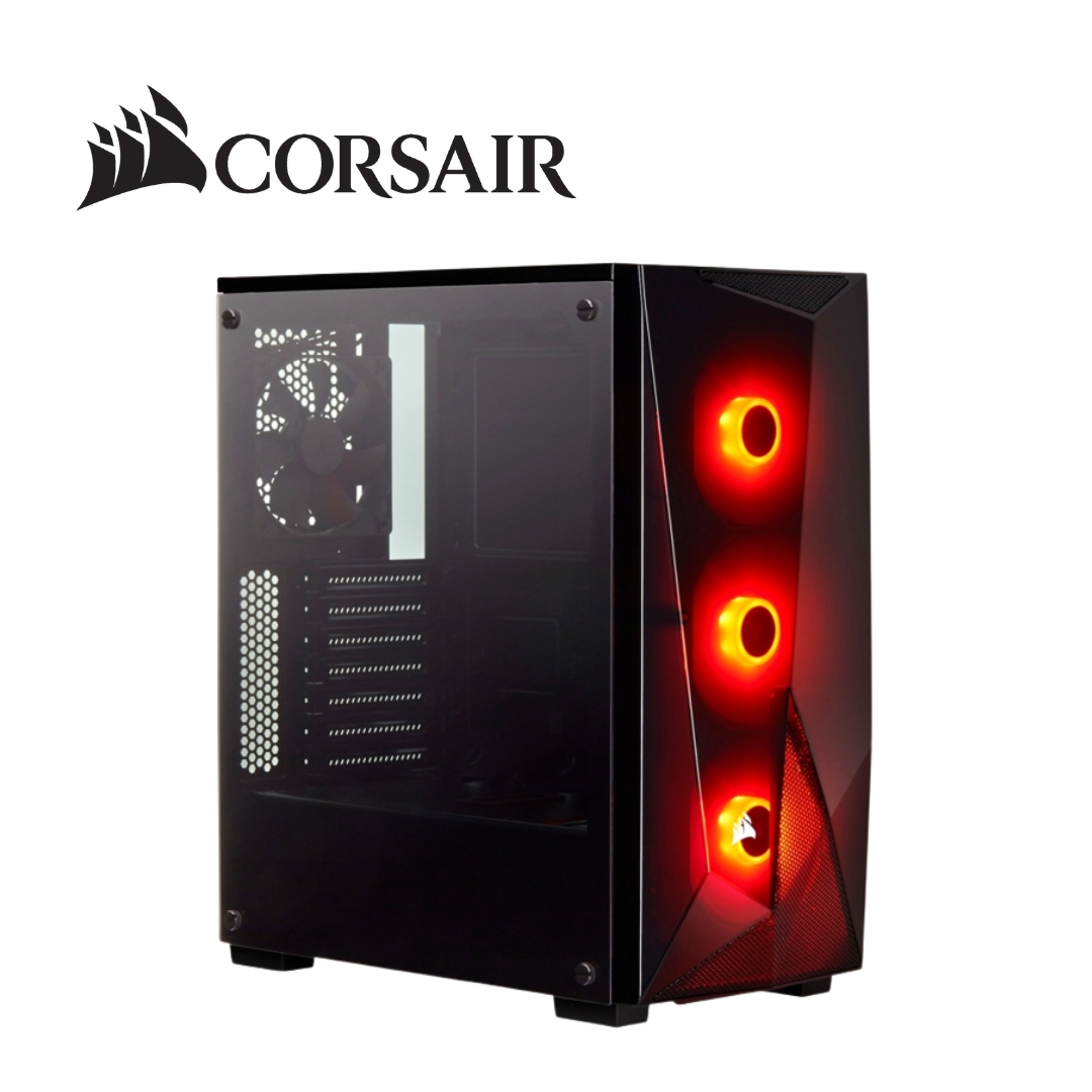 Case Corsair Carbide Spec-Delta RGB, Mid Tower, ATX, Negro, USB 3.0, Audio | CC-9011166-WW