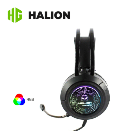 Audífono y Micrófono Halion HA-S6R Gamer, 5.1, RGB, USB | HA-S6R