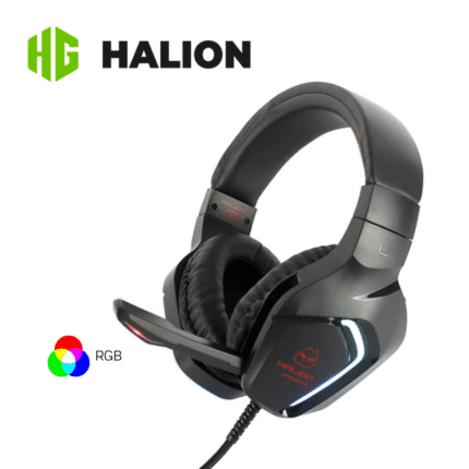 Audífono y Micrófono Halion HA-S7R Gamer, 5.1, RGB, USB | HA-S7R