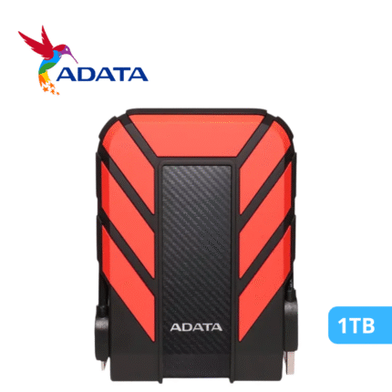 Disco Duro Externo ADATA 1TB HD710 Pro, Rojo | AHD710P-1TU31-CRD