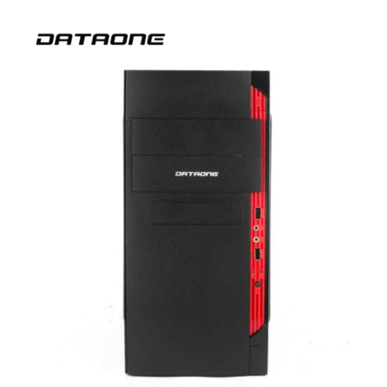 Case ATX Dataone Orion 584, 600W, Negro con Rojo | Orion 584