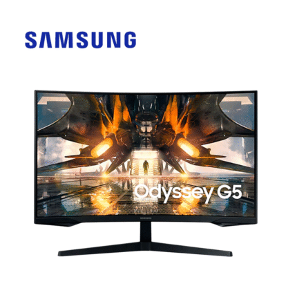 Monitor Samsung 27", 2560 x 1440, HDMI / DisplayPort, VA, 165Hz | LS27AG550ELXPE