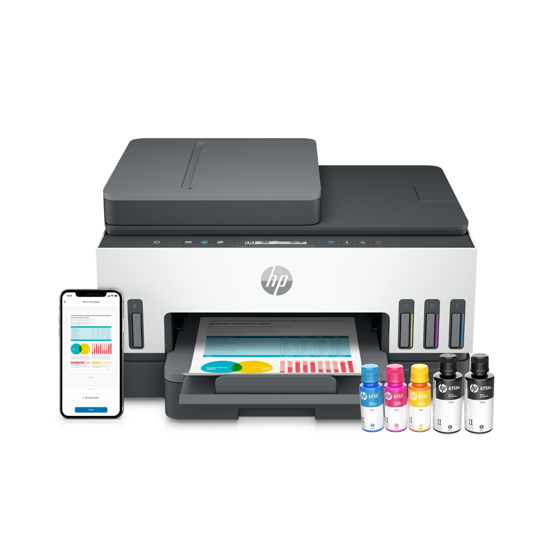 Impresora Multifunción HP Smart Tank 750 | Inalámbrica, Dúplex Automático, Gran Volumen | 6UU47A#AKY - Imagen 2