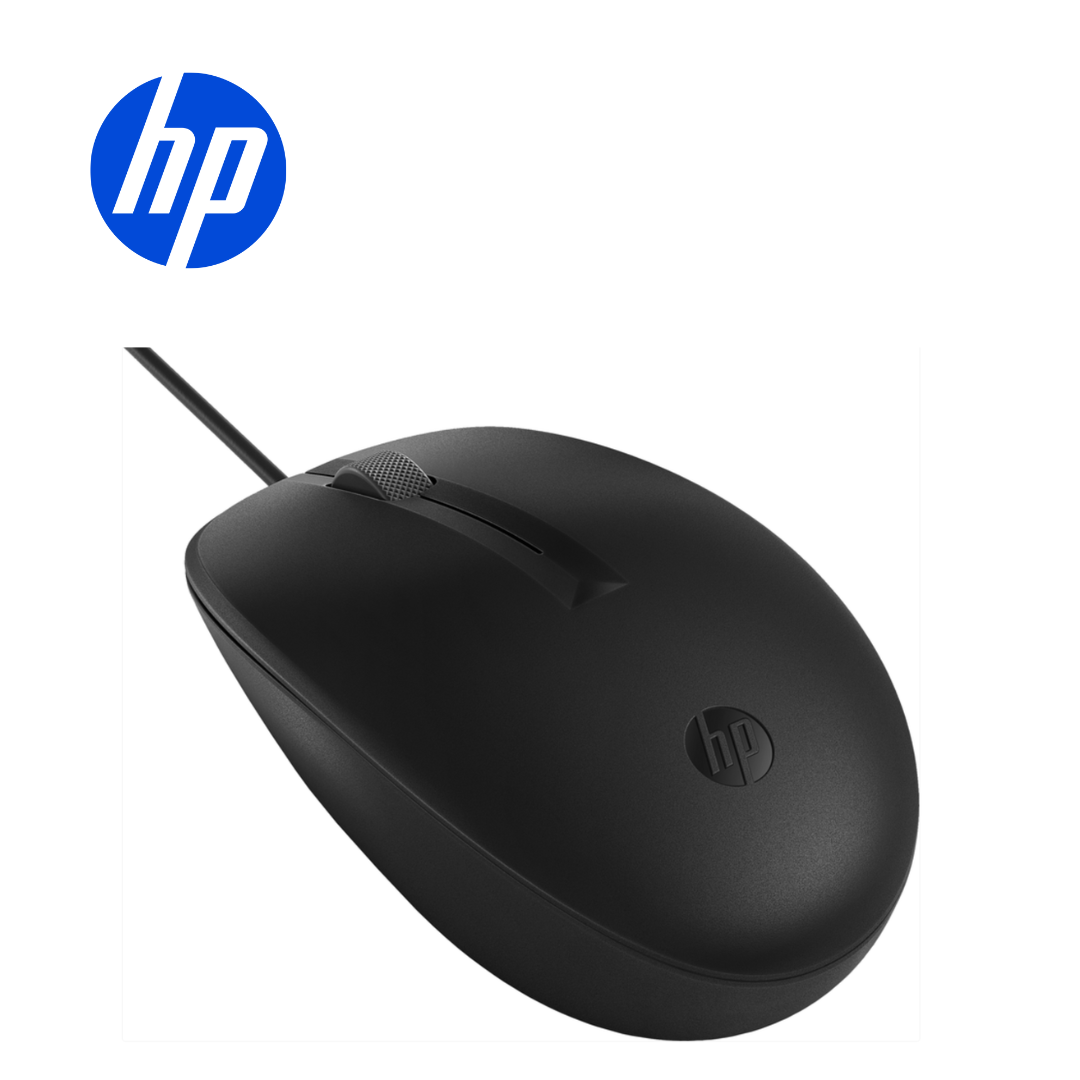 Mouse HP 125 Alámbrico, Negro | 265A9UT - Imagen 2