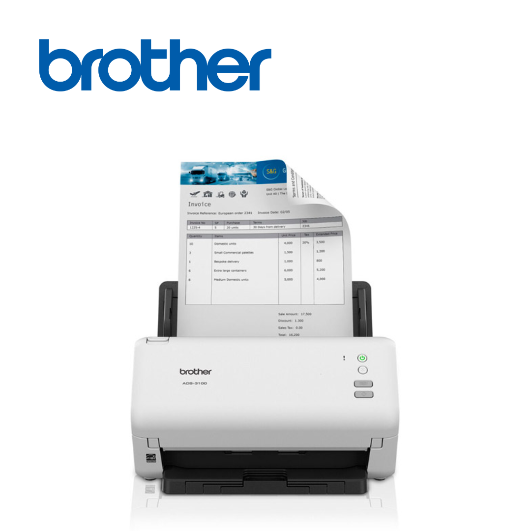 Escáner Brother ADS-3100, 40 ppm, ADF Dúplex | ADS-3100 - Imagen 2
