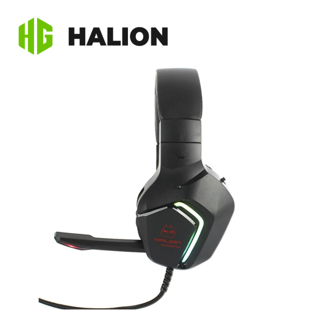 Audífono y Micrófono Halion HA-S7R Gamer, 5.1, RGB, USB | HA-S7R - Imagen 2