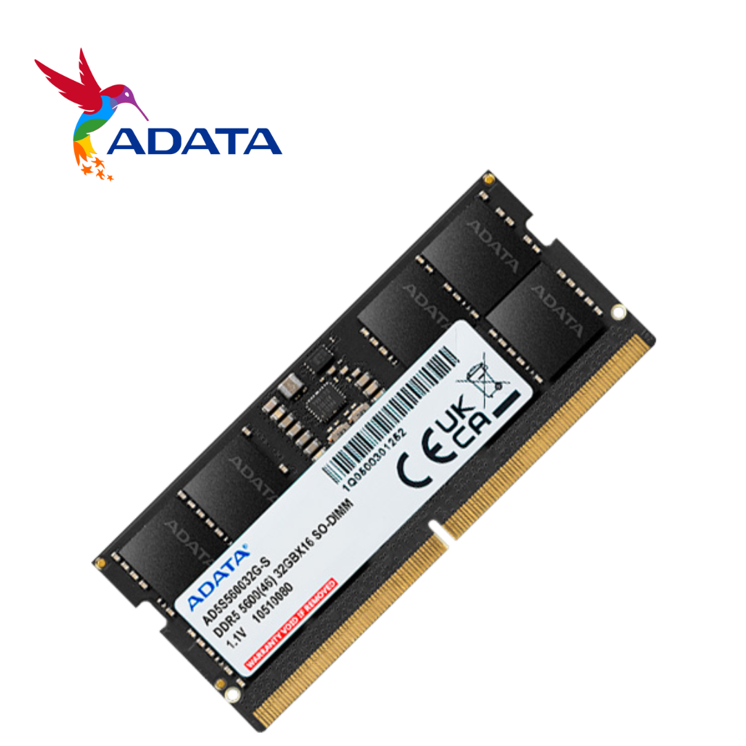 Memoria 32GB DDR5 SODIMM ADATA, 5600 MHz | AD5S560032G-S - Imagen 2