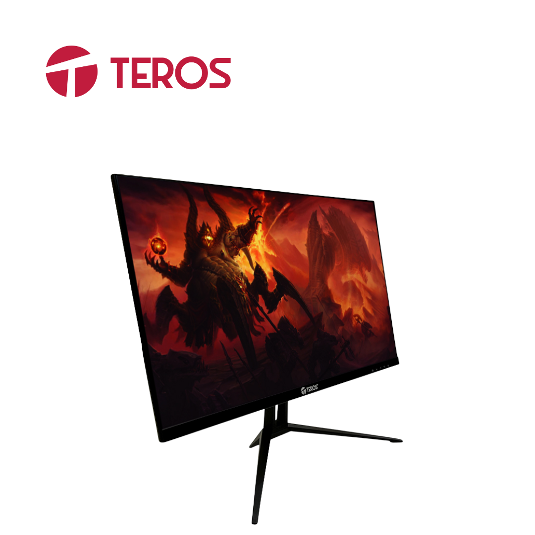 Monitor plano Teros 23.8" FHD IPS, 120Hz, 1ms, HDMI, DP | TE-2415S - Imagen 2