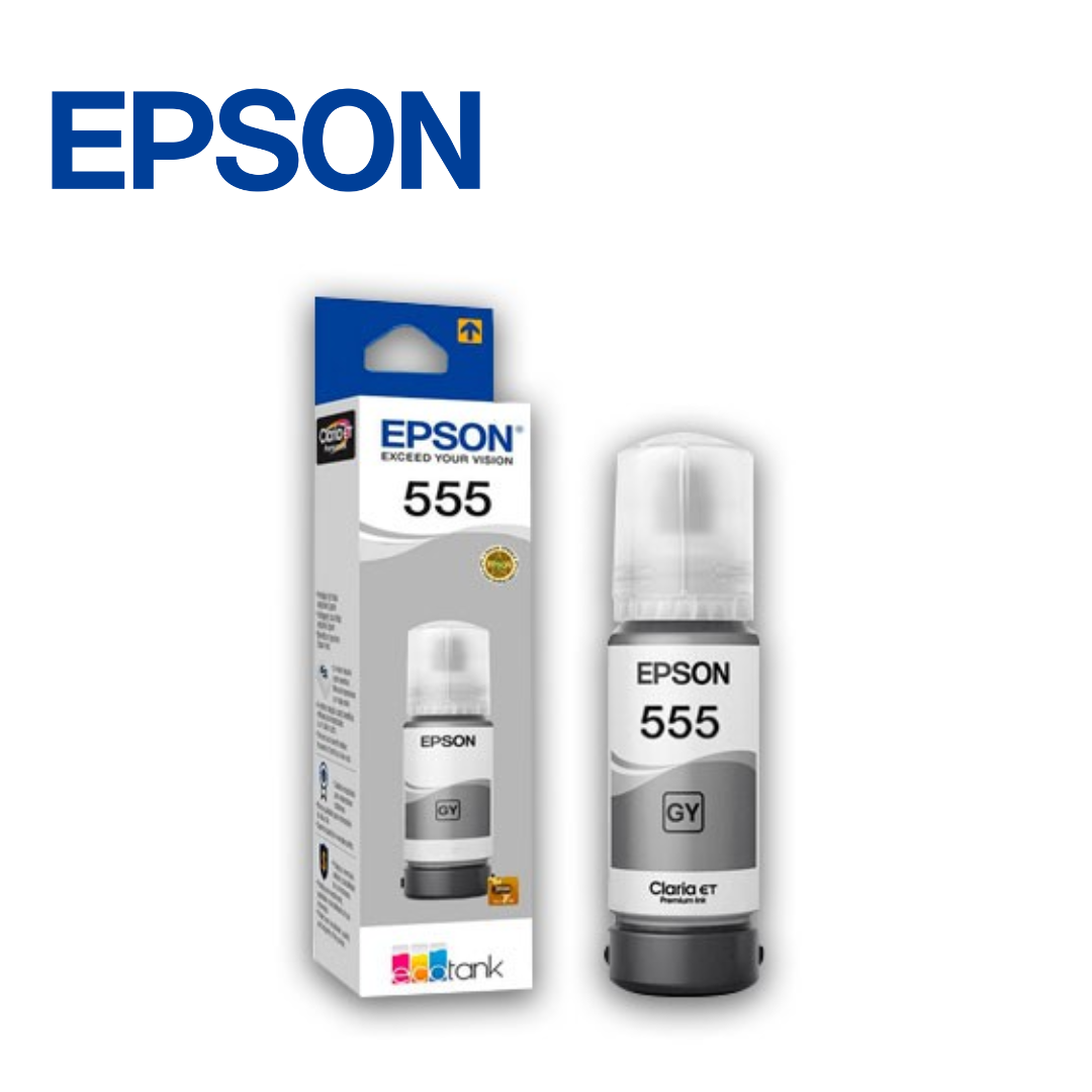 Tinta Epson, gris (L8180/L8160) | T555520 - Imagen 2