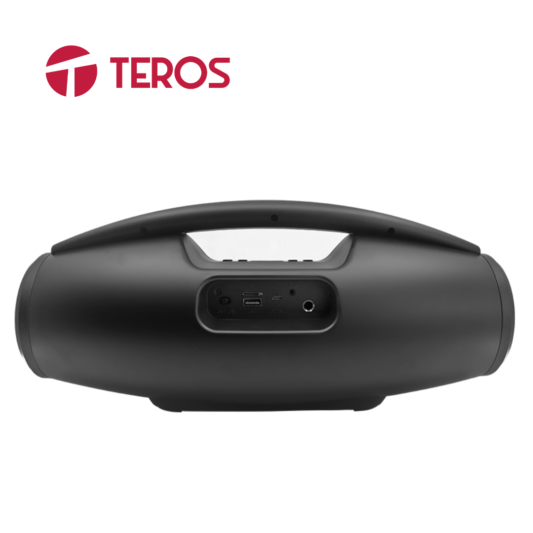 Parlante TEROS TE-6042N, Bluetooth, 20 W (2 x 10 W), 3000 mAh, Negro | TE-6042N - Imagen 3