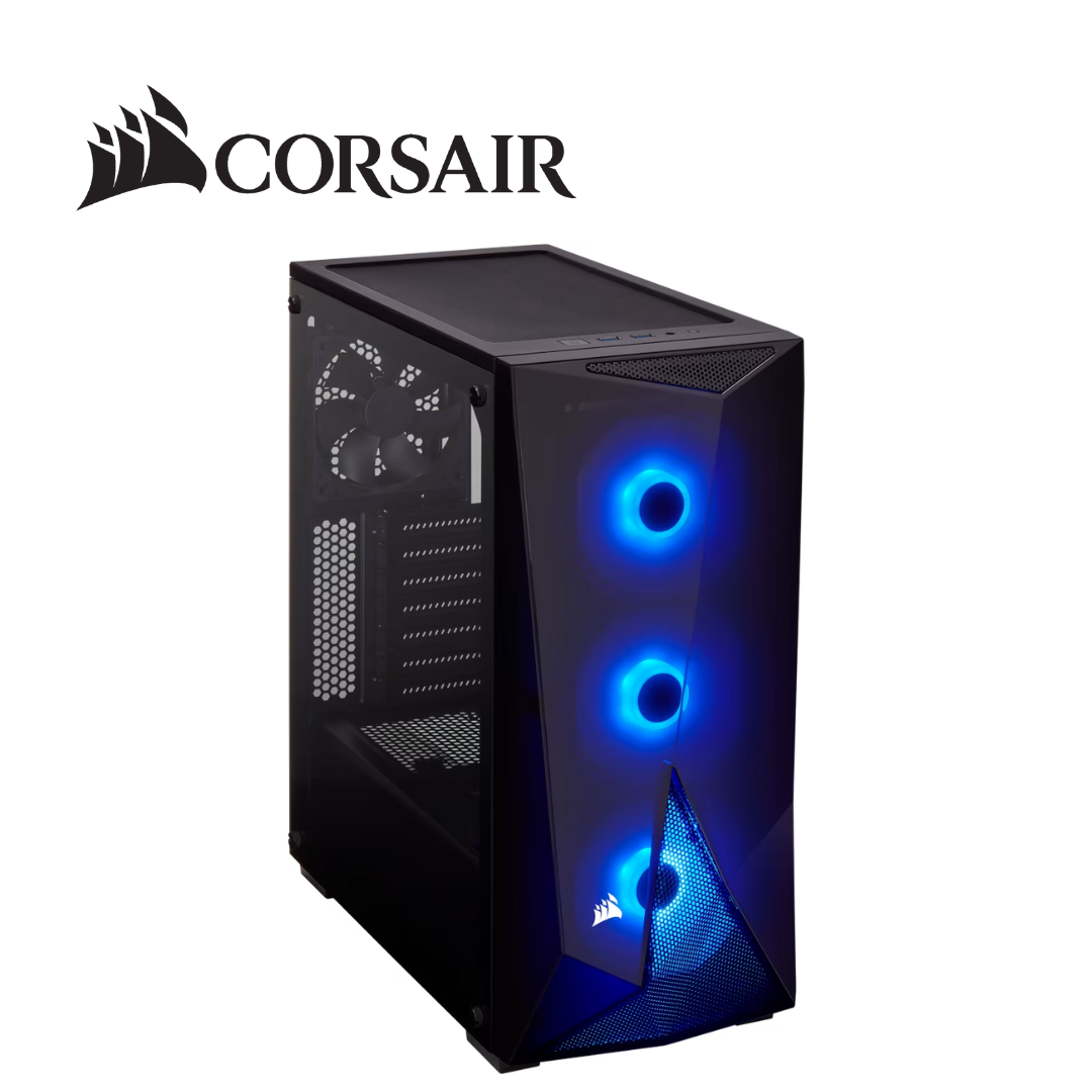 Case Corsair Carbide Spec-Delta RGB, Mid Tower, ATX, Negro, USB 3.0, Audio | CC-9011166-WW - Imagen 2