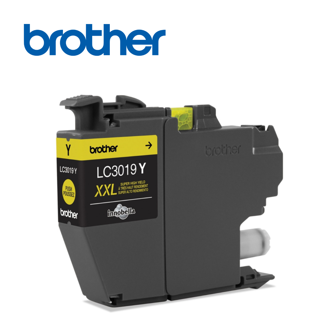 Tinta Brother Amarilla de Alto Rendimiento para MFC-J5330DW y MFC-J630DW | LC-3019Y - Imagen 3