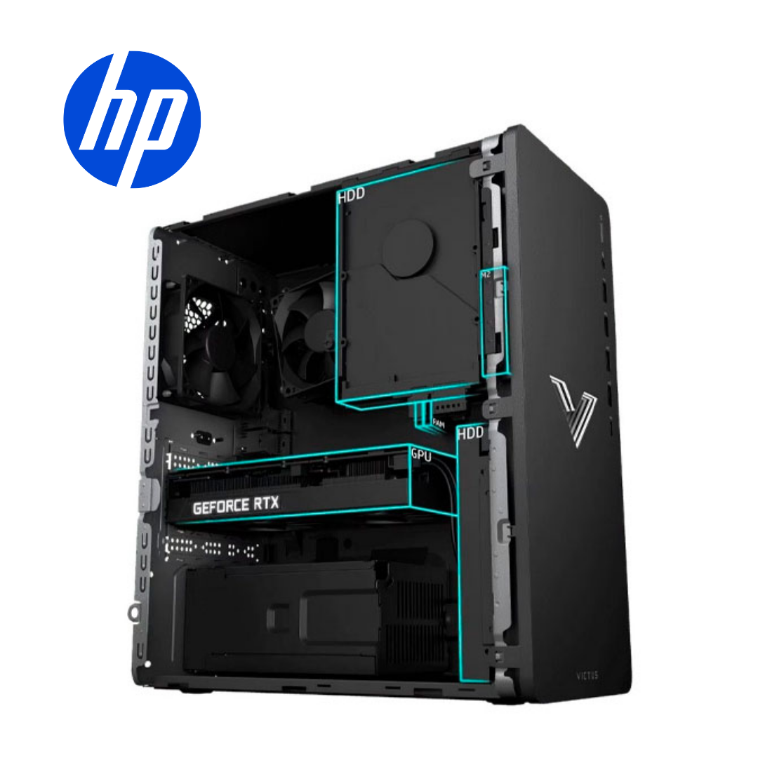 PC Gamer HP Victus TG02-1001la Core i5-13400F, RTX 3050 (8GB), 8GB RAM, 512GB SSD W11H | 809R0LA#ABM - Imagen 4
