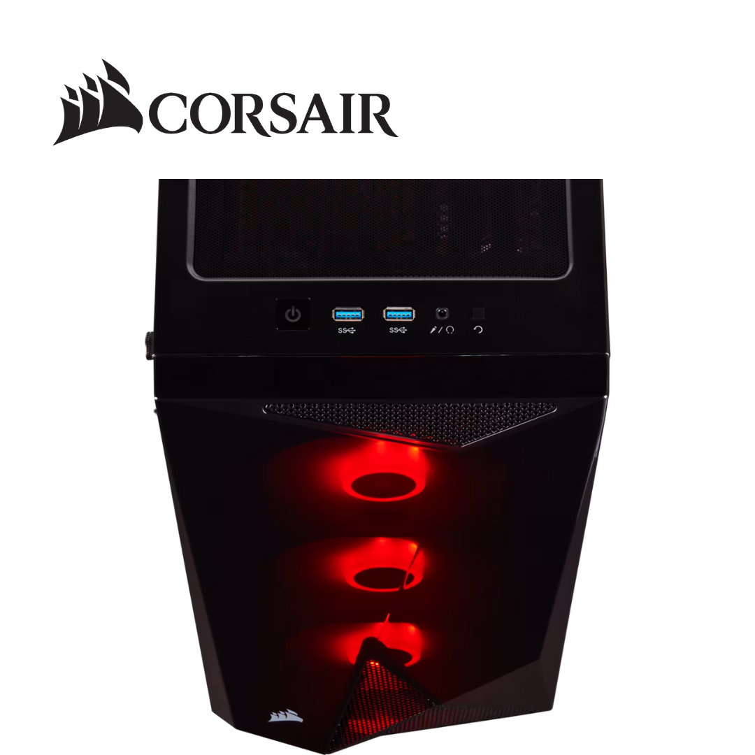 Case Corsair Carbide Spec-Delta RGB, Mid Tower, ATX, Negro, USB 3.0, Audio | CC-9011166-WW - Imagen 6