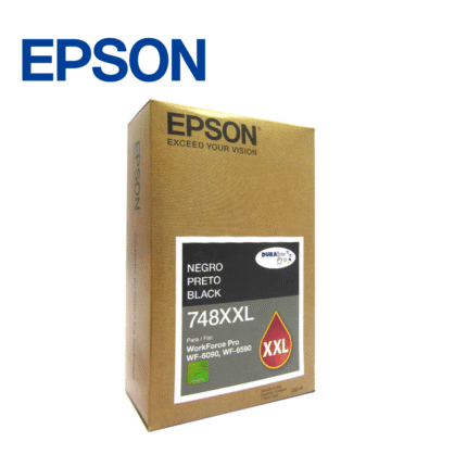 Tinta Epson extra alta capacidad, negro | 748XXL120